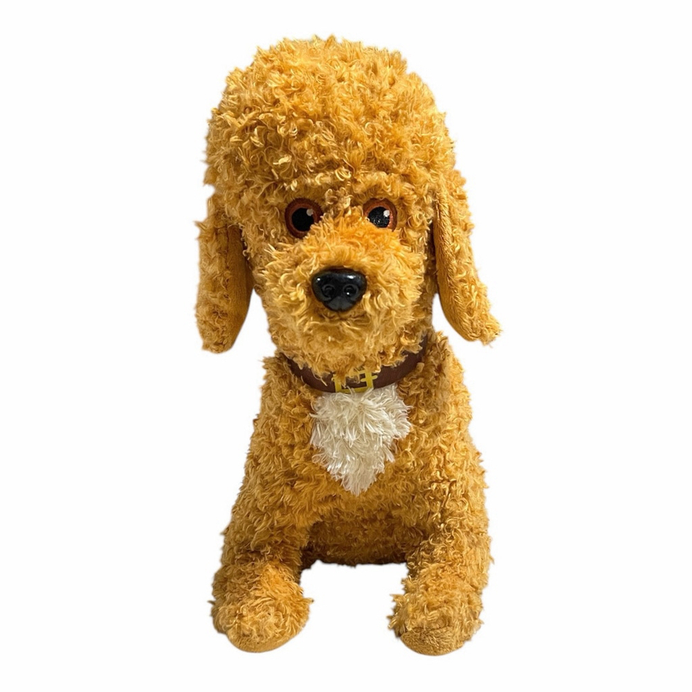 Disney Fancy Nancy Barking Dog Plush Frenchy Poodle Toy Stuffed Animal 11” WORKS